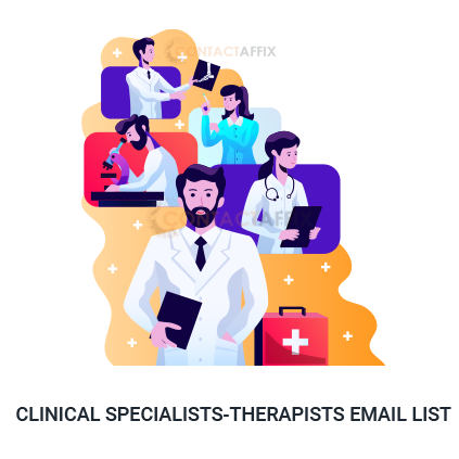 clinical specialists therapists email list